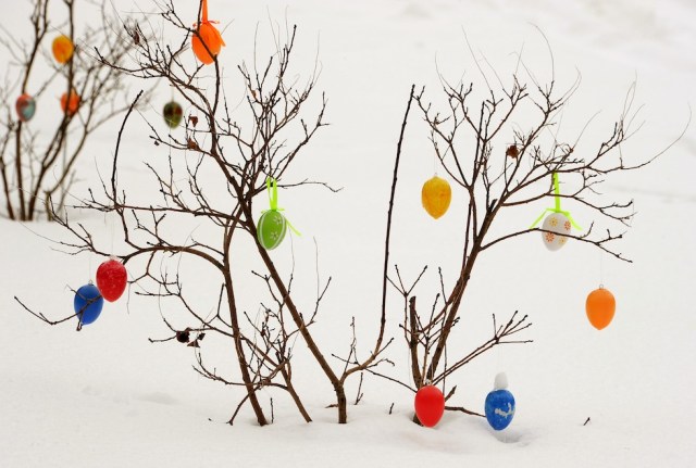 GERMANY-EASTERN EGGS-TRADITION-WEATHER