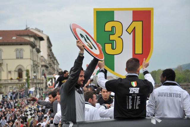 Juventus, festa scudetto
